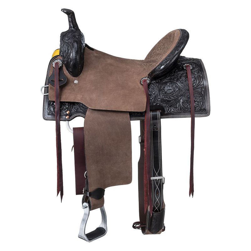 Tough1 Clifton Barrel Saddle 14in