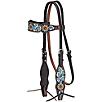 Tough1 Vintage Floral Browband Headstall