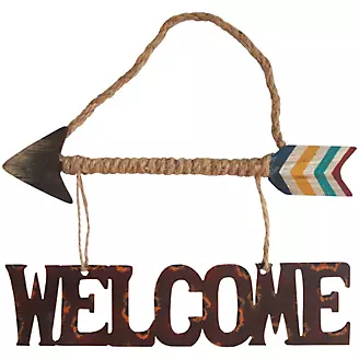 Arrow Welcome Sign