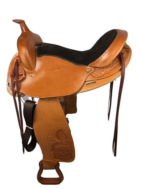 CO Saddlery Bear Trail Master Saddle Q-Horse 15in