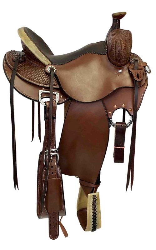 CO Saddlery Bitterroot Ranch Saddle Full-QH 14.5in