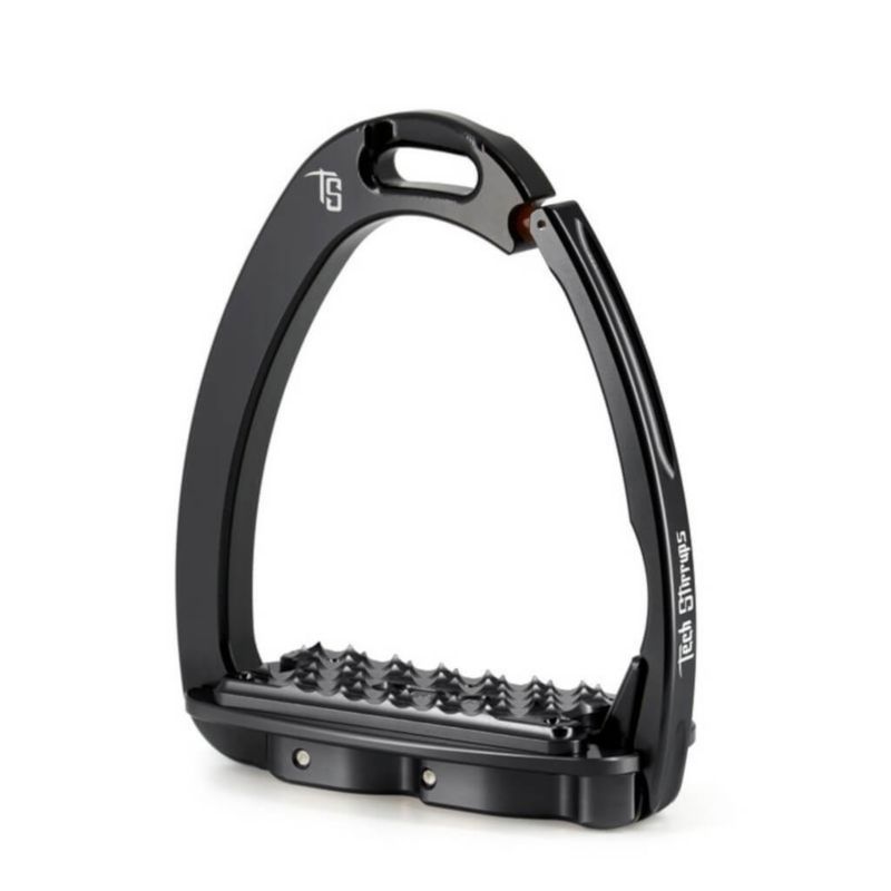 Tech Venice Fit Safety Stirrups Black