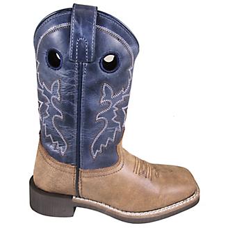 Smoky Mountain Youth Canyon Brown/Blue Boots