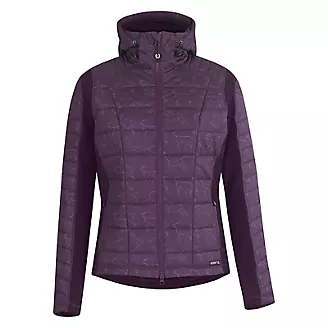Kerrits Heads Up Quilted Jacket Print