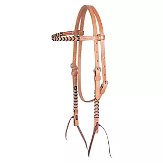 Martin Saddlery Laced Browband Headstall
