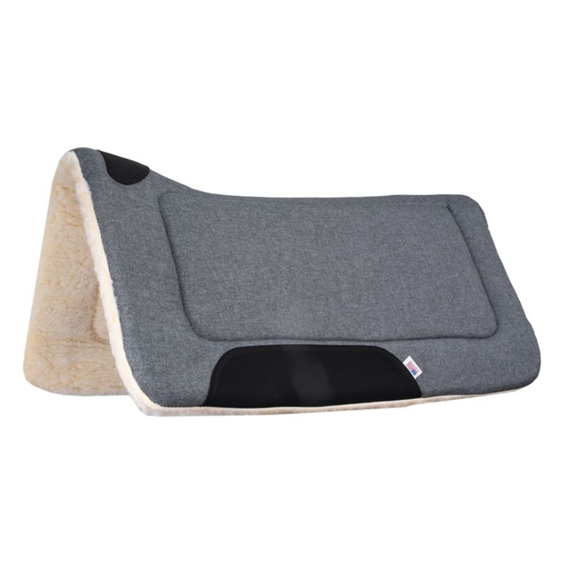 Mustang Brushed Denim Contoured Fleece Pad
