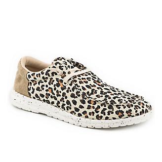 Roper Little Kids Leopard Canvas Shoes