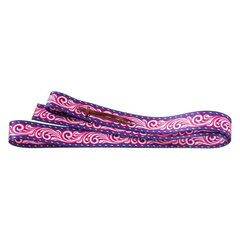 Tough1 Printed Nylon Tie Strap Purple Tooled