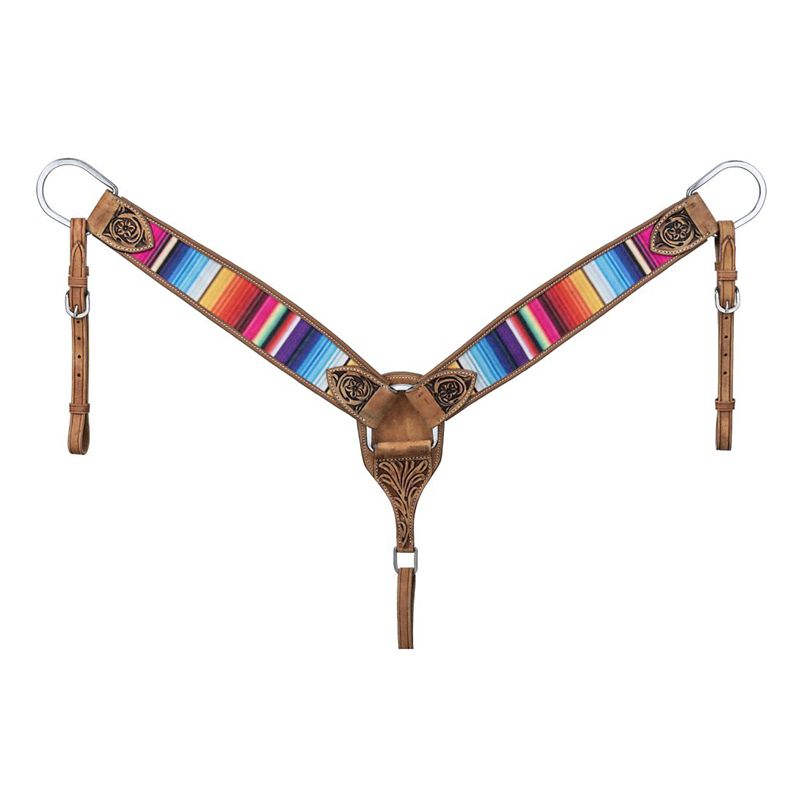 Tough1 Serape Print Breastcollar Light Oil