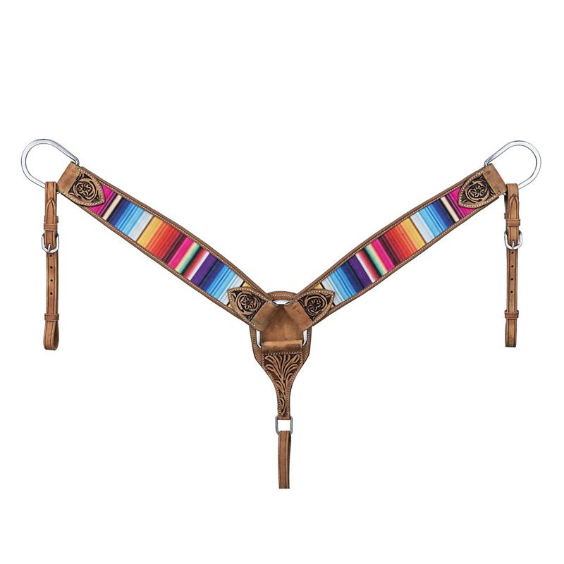 Tough1 Serape Print Mini Breastcollar Light Oil