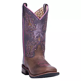 Laredo Ladies Lola Square Toe Boots