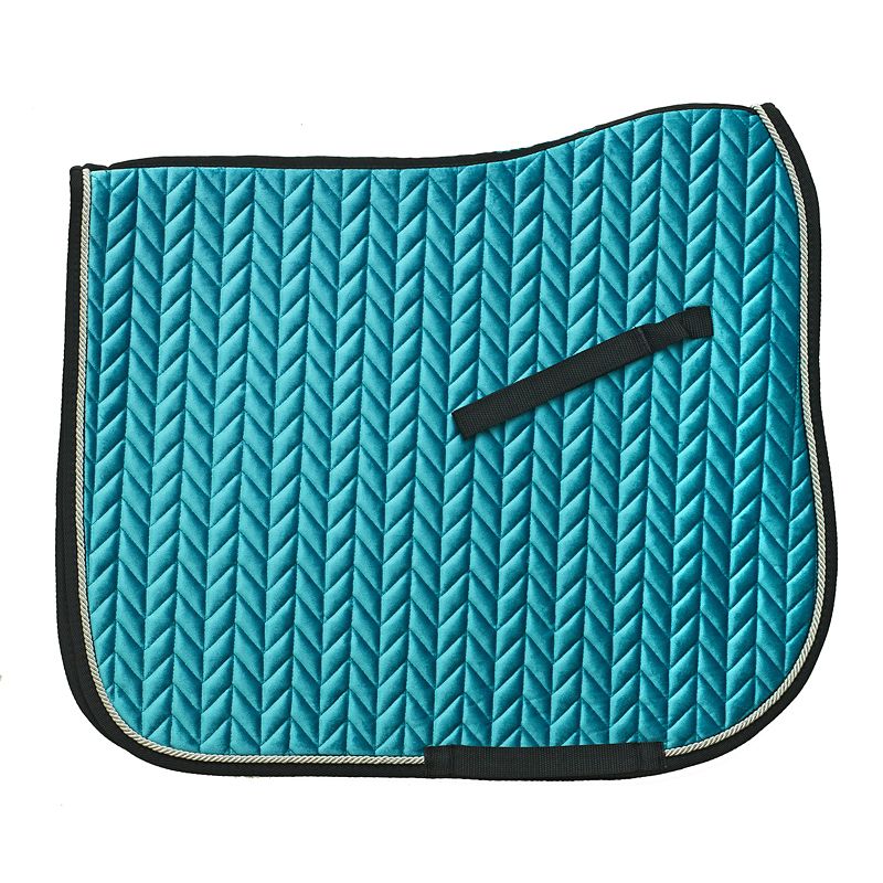 Ovation Elegance Velvet D Pad Teal/Silver/Black