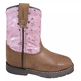 Smoky Mountain Toddler Star Leather Boots