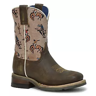 Roper Childs Roughstock Square Toe Boots