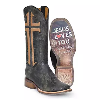 Tin Haul Ladies Salvation Sq Toe Boots