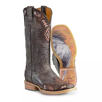Tin Haul Ladies Tribe Vibes SqToe Boots