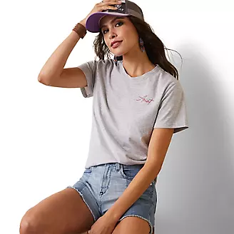 Ariat Womens REAL Cool Cow Tee