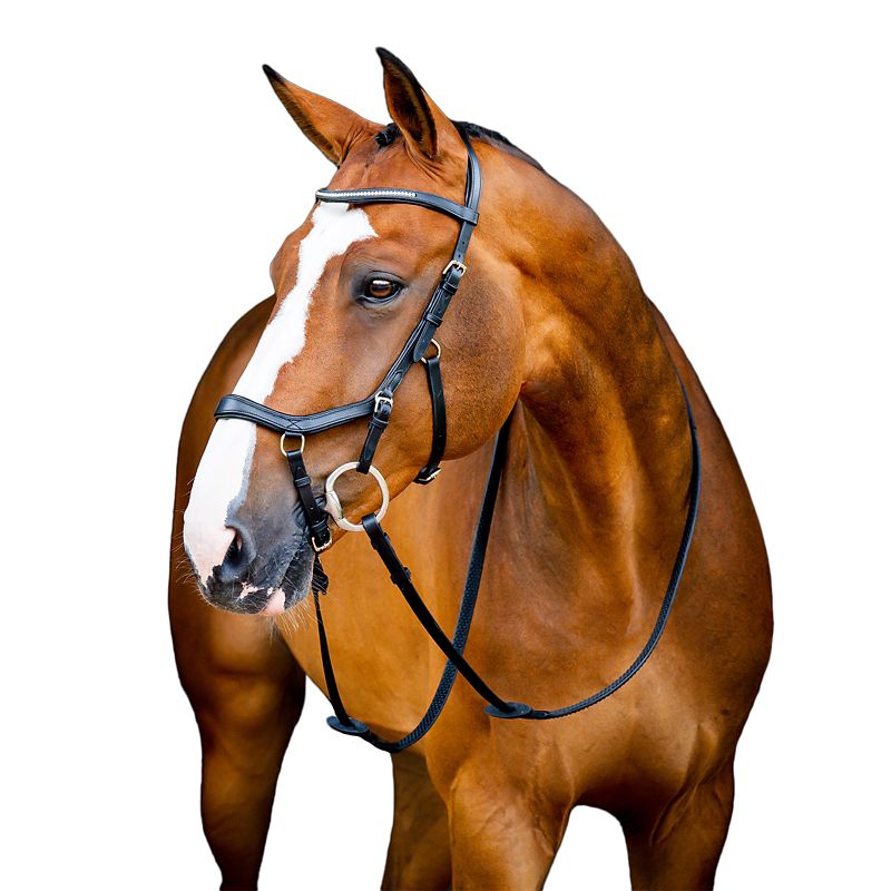 SBMRM0-K000-LC Micklem2 Diamante Competit Bridle Lrg Cob Black sku SBMRM0-K000-LC