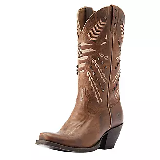 Ariat Ladies Americana Sq Toe Boots