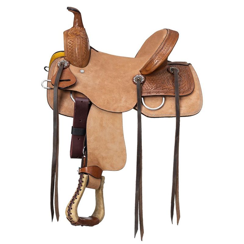 Royal King Ruidoso Ranch Saddle 10 Inch Light Oil