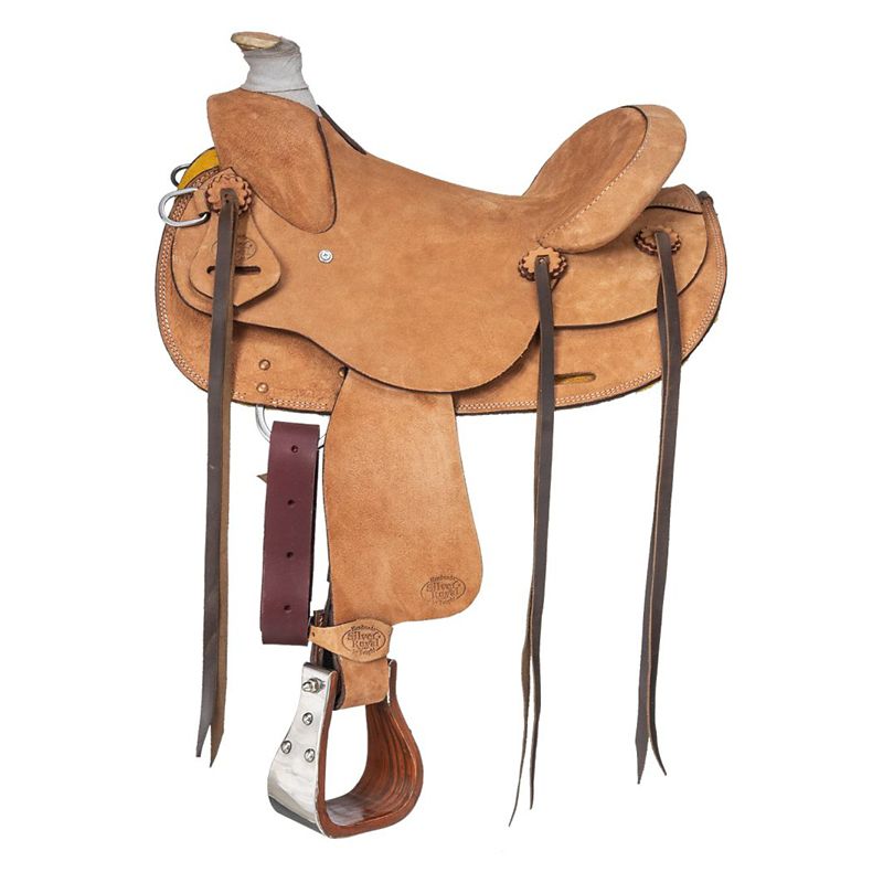 Silver Royal Williston Wade Saddle 10Inch Roughout