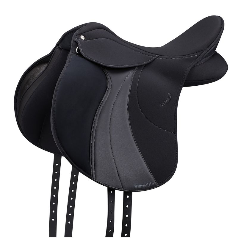 WHAPLXXXXXBLK43 Blemished WintecLite AP HART Saddle 17 Black sku WHAPLXXXXXBLK43