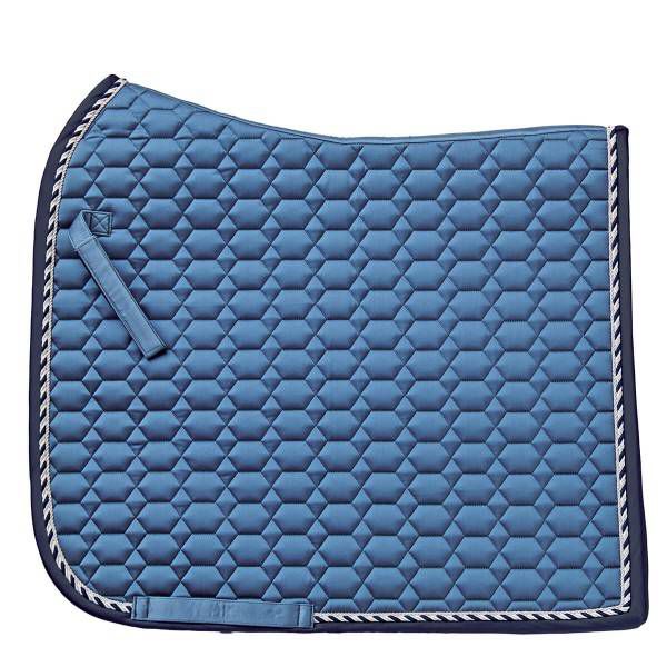 Ovation Elegance Satin Dressage Pad Indigo/Navy