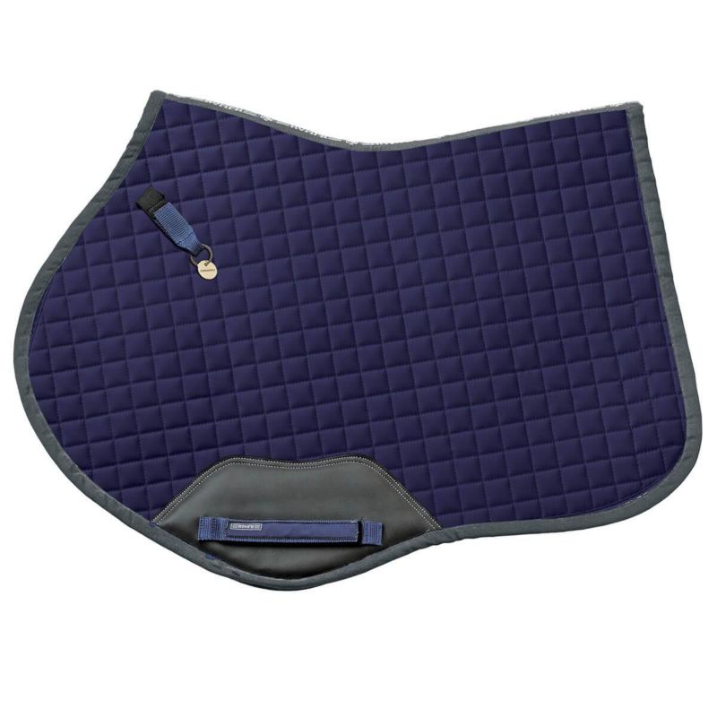 Romfh Curvy AP Saddle Pad Horse Navy/Grey