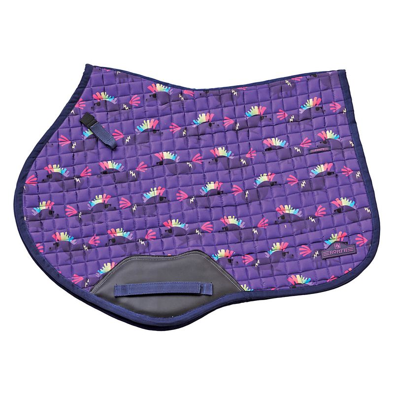 Romfh Curvy AP Saddle Pad Horse Punk Rock Ponies