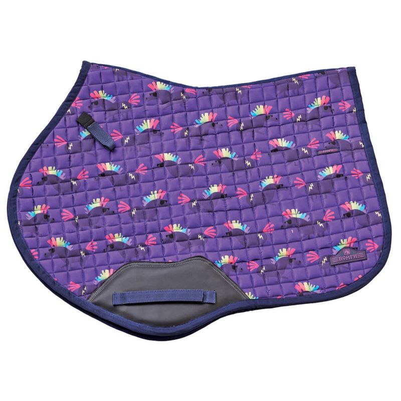 Romfh Curvy AP Saddle Pad Pony Punk Rock Ponies