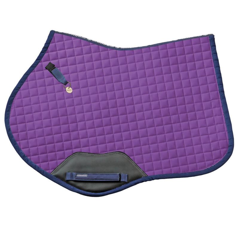 Romfh Curvy AP Saddle Pad Horse Wisteria/Navy