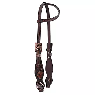 Circle Y Vintage Sunflower One Ear Headstall