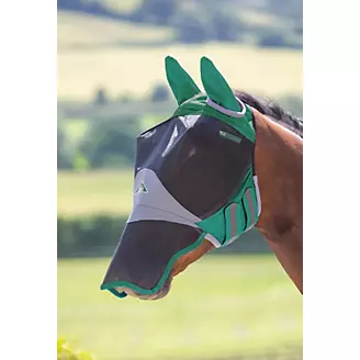 Shires Deluxe Fly Mask w/Ears Nose