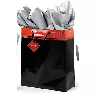Polished Bits Super Jumbo Gift bag Black/Red