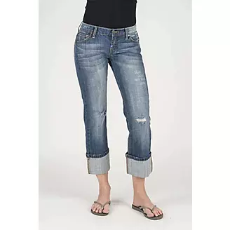 Stetson Ladies 816 Fit Cropped Jeans