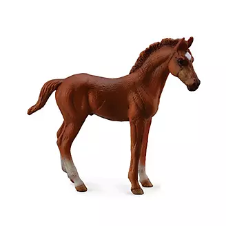 Breyer by CollectA Chestnut Thoroughbred Foal