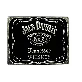 Jack Daniels Square Old No.7 Bottle Logo Buckle 3
