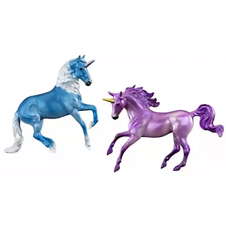 Breyer Stablemates Mystery Unicorn Foal Blue