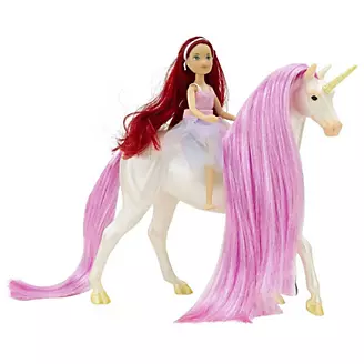 Breyer Magical Unicorn Sky Fantasy Rider Meadow