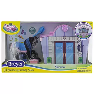 Breyer Lil Beauties Playset Shimmer Grooming Salon