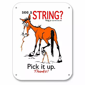 Fergus Barn Sign-See a String Pick Up. TThanks