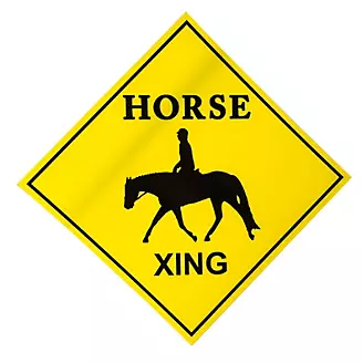 Gatsby Horse Crossing Sign