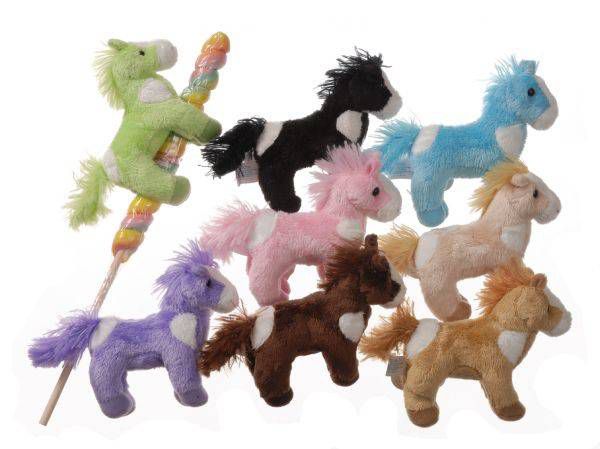 Gift Corral Plush Horse On Twisted Lollipop - StateLineTack.com