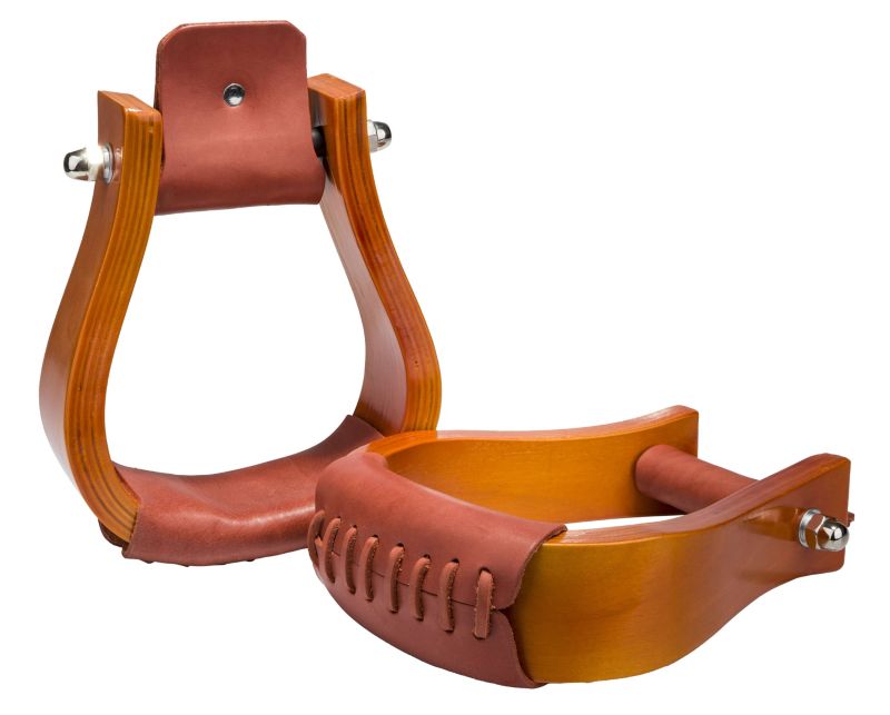 Tabelo Wooden Roping Stirrups