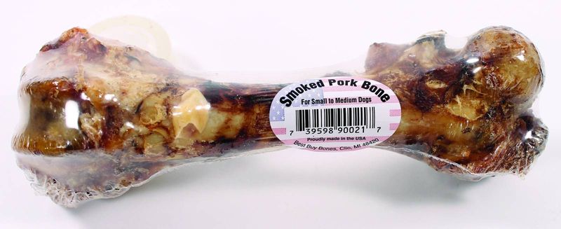 Natures Own Pet Chews Smoked Pork Bone 8 -  CHOICE BRANDS UNLIMITED INC, 978362
