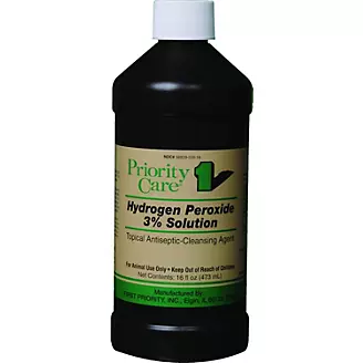 Priority Care Peroxide 3 Percent Solution 16oz