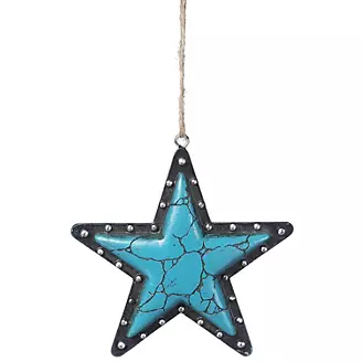 Star Nailhead Ornament Brown