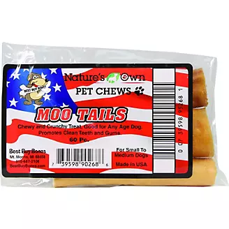 Natures Own Moo Tails Dog Chew Bulk