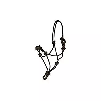 Fg Collection Training Rope Halter Horse Black