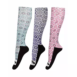 Equine Couture Kelsey Padded Boot Socks 3pk